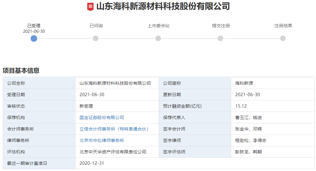 海科新源