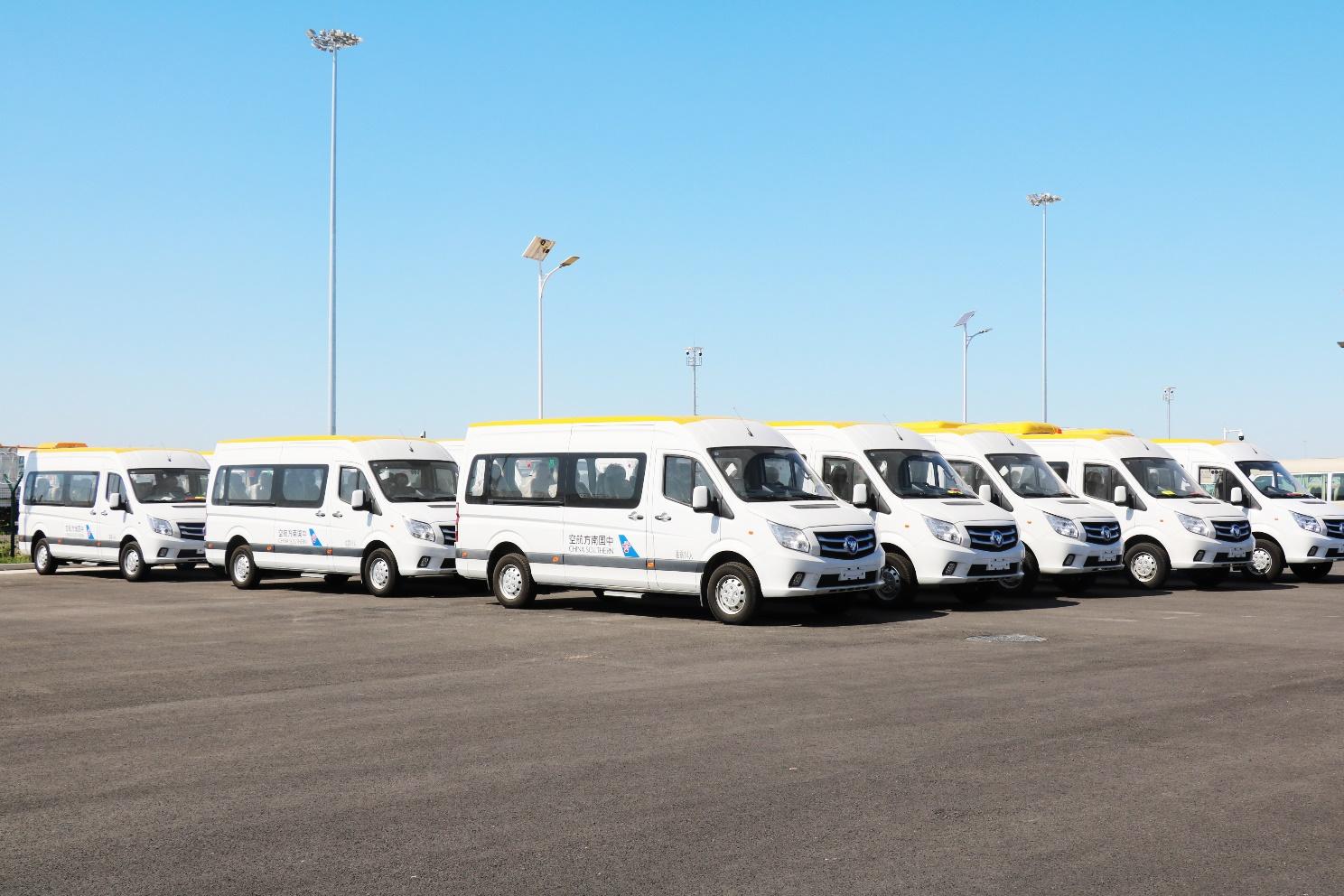 福田智蓝新能源图雅诺高端物流用车