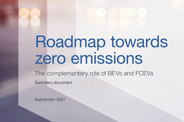 《零排放路线图：纯电动汽车和燃料电池汽车的互补》