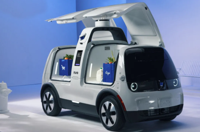 第三代自动驾驶配送车具有更大的承载量