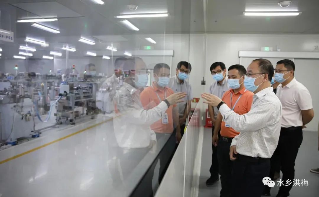 东莞水乡党工委书记赖健伟深入重点企业调研 全力推动第二季度经济稳增长