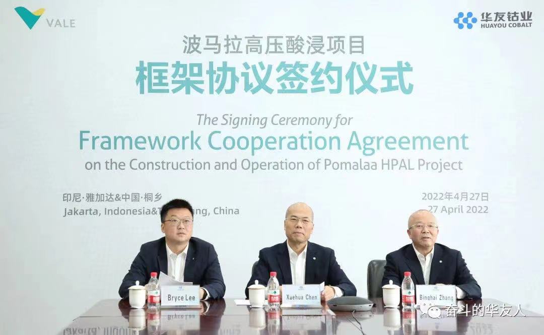 华友钴业,淡水河谷,氢氧化镍钴 华友钴业,淡水河谷,氢氧化镍钴