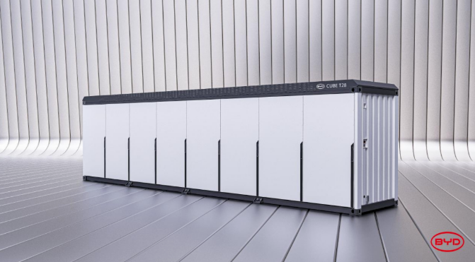 比亚迪电网级储能产品BYD CUBE T28 比亚迪电网级储能产品BYD CUBE T28