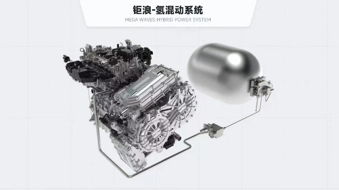 广汽集团发布钜浪氢混系统和氢能概念车绿境SPACE