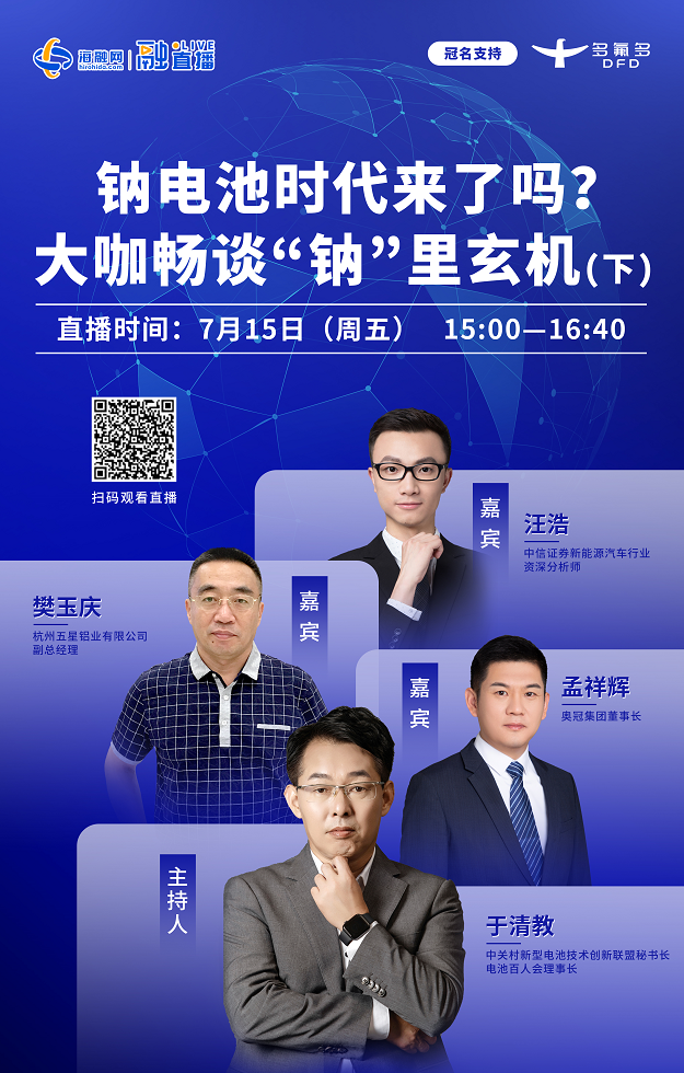 钠电池时代来了吗？大咖畅谈“钠”里玄机（下）