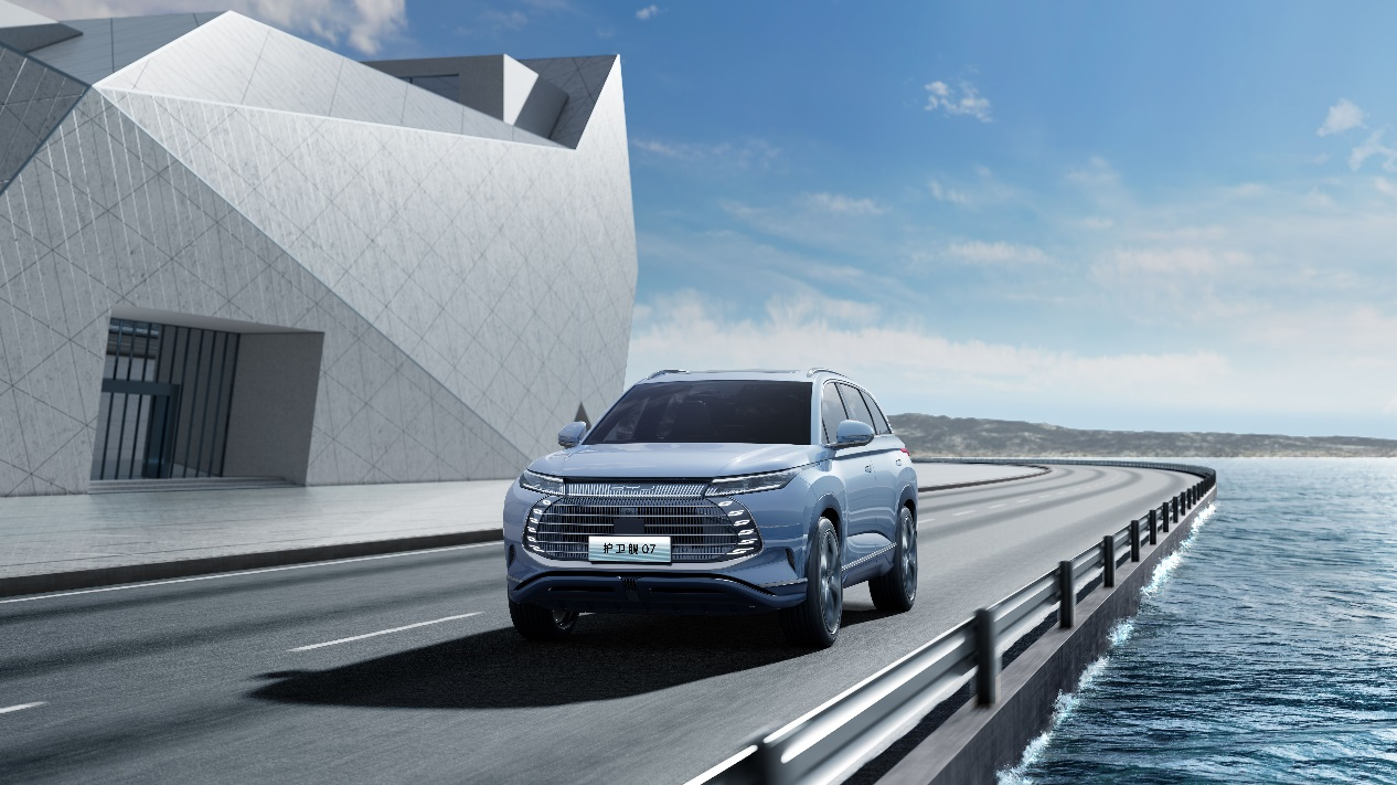 比亚迪护卫舰07首秀：两种纯电续航可选 四季度将上市