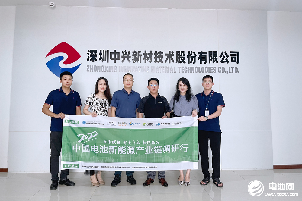 于清教一行参观考察中兴新材