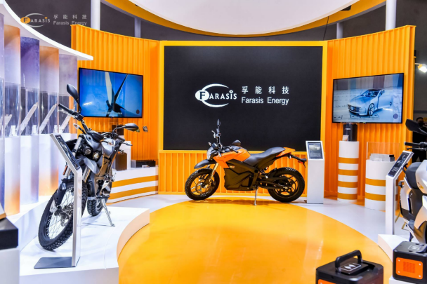 本届摩博会上孚能首次参展，并带来多款展车和产品
