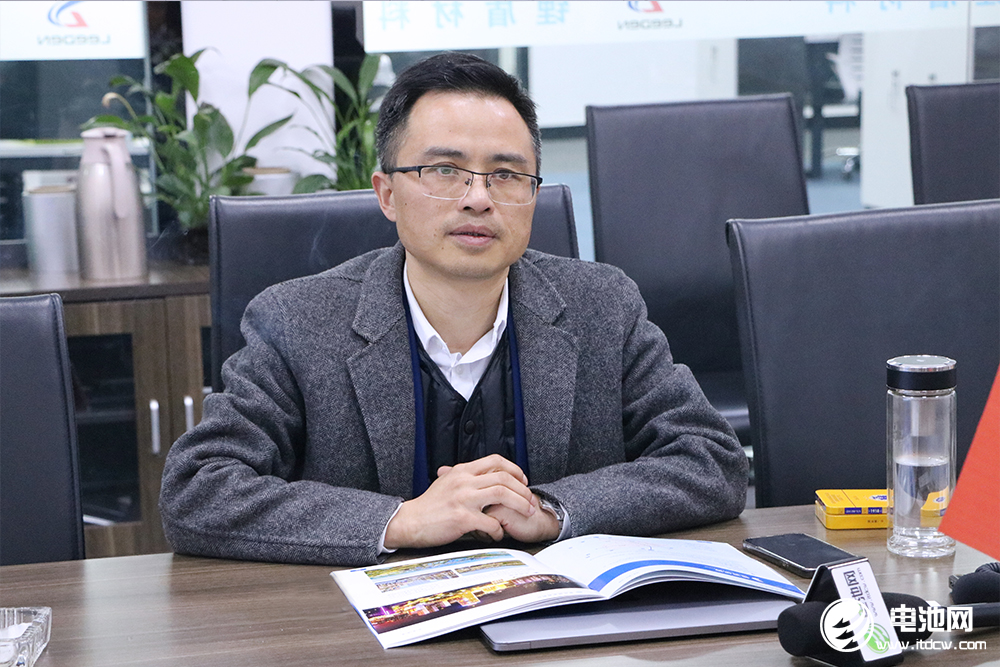 中国电池新能源产业链调研团一行参观考察锂盾材料