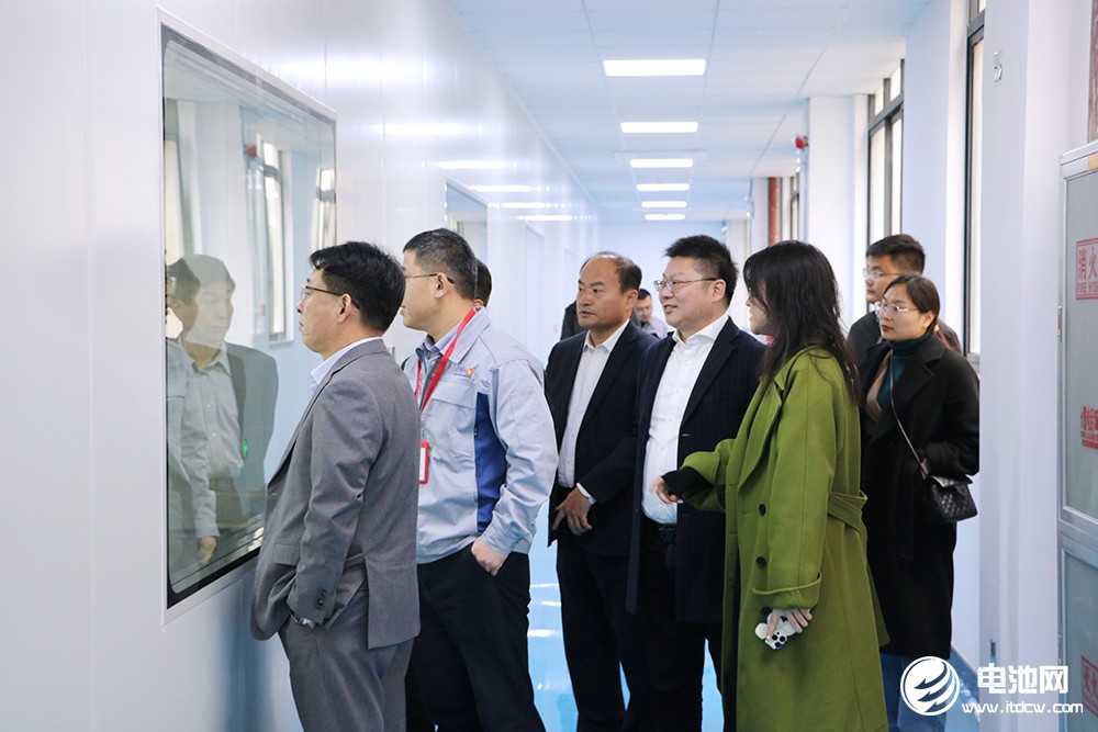 中国电池新能源产业链调研团一行参观考察顶皓新能源 中国电池新能源产业链调研团一行参观考察顶皓新能源