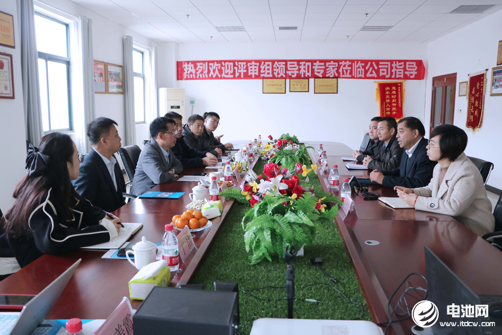 中国电池新能源产业链调研团一行参观考察河南华瑞