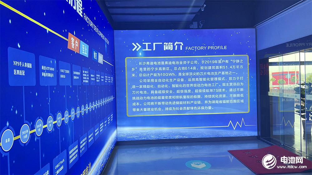 中关村新型电池技术创新联盟秘书长于清教一行参观考察长沙弗迪电池有限公司