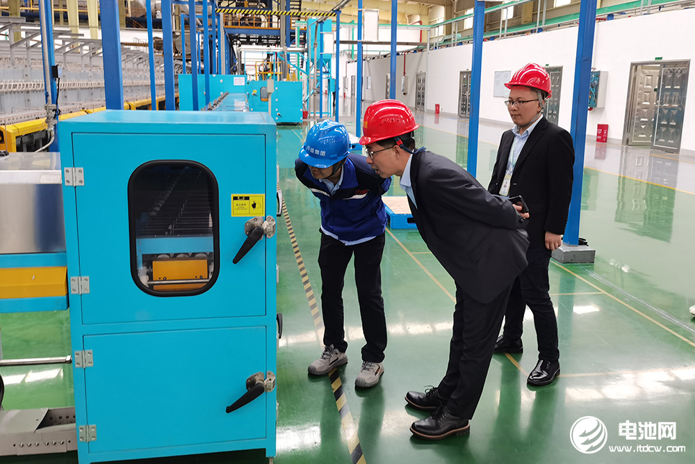 参观考察湖南邦盛新能源科技集团有限公司
