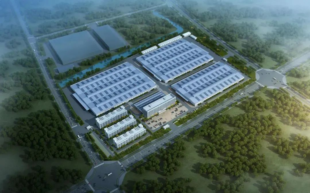 和胜新能源汽车高端部件生产项目概念图