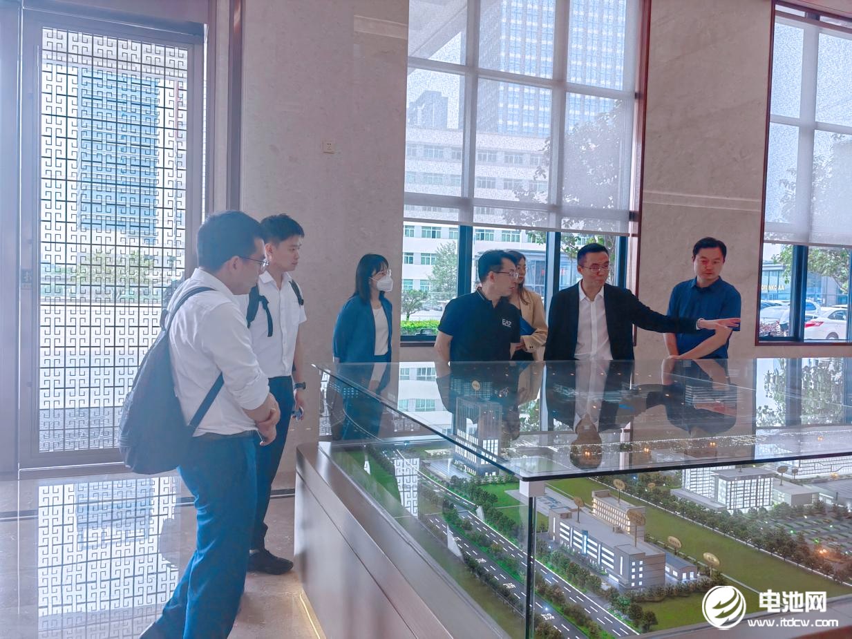 中国电池新能源产业链调研团一行到访海目星