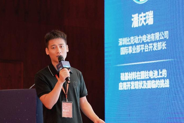 比克电池潘庆瑞博士现场分享 比克电池潘庆瑞博士现场分享