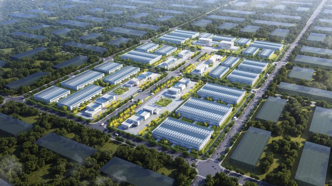 陕西氢能公司榆林氢能产业园（装备制造）项目效果图