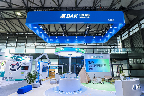 比克电池展台呈现多场景全域赋能