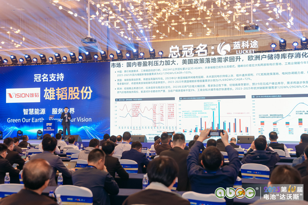 ABEC 2023 | 第10届中国(深圳)电池新能源产业国际高峰论坛现场 ABEC 2023 | 第10届中国(深圳)电池新能源产业国际高峰论坛现场