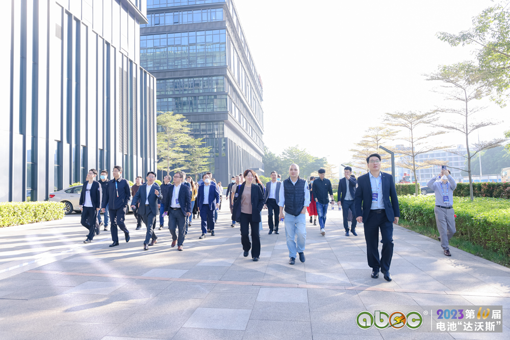 ABEC 2023丨电池“达沃斯”与会嘉宾参观考察