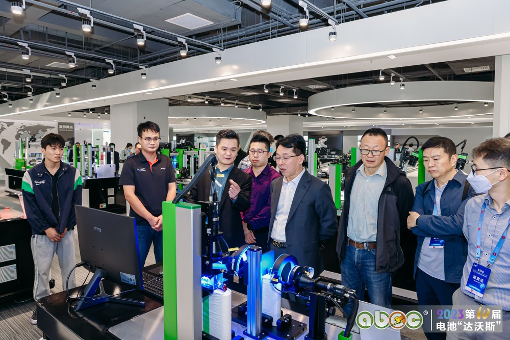 ABEC 2023丨电池“达沃斯”与会嘉宾参观考察