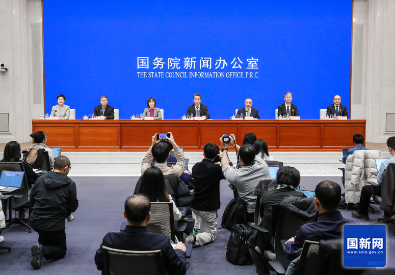 国务院政策例行吹风会现场（刘健 摄） 图片来源：国新办