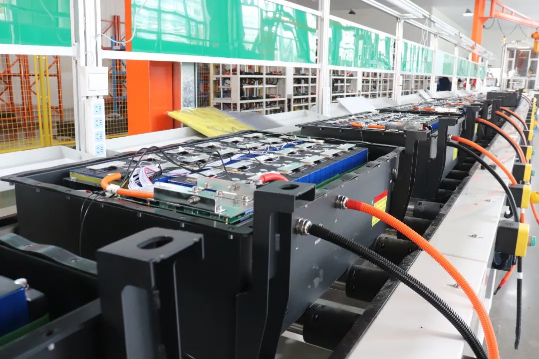 日照鸿蒙PACK锂电池工厂调试运行