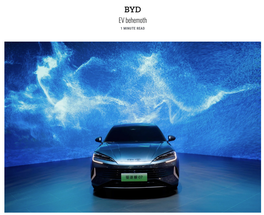 比亚迪(图片来源:《时代》周刊) 比亚迪(图片来源:《时代》周刊)
