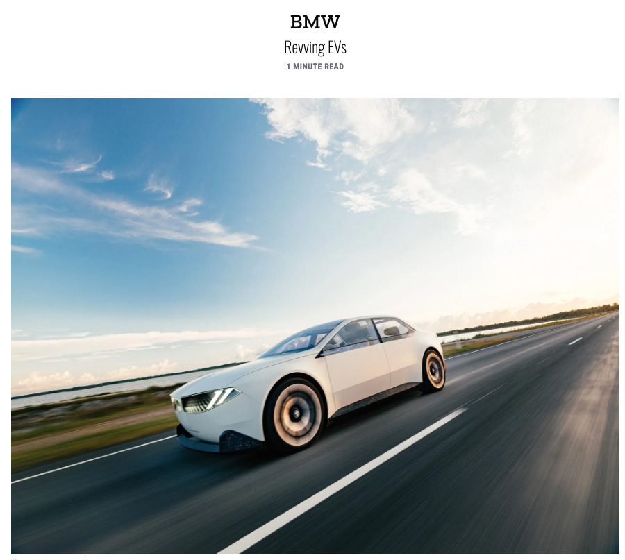 宝马(图片来源:《时代》周刊) 宝马(图片来源:《时代》周刊)