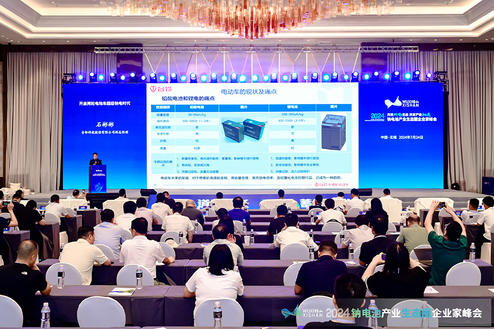 2024中国(无锡)钠电池产业生态圈企业家峰会现场 2024中国(无锡)钠电池产业生态圈企业家峰会现场