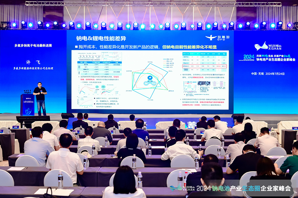  2024中国（无锡）钠电池产业生态圈企业家峰会现场