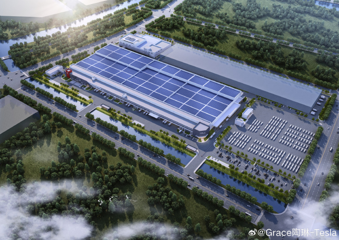 规模近40GWh！特斯拉上海储能超级工厂建设进度近半