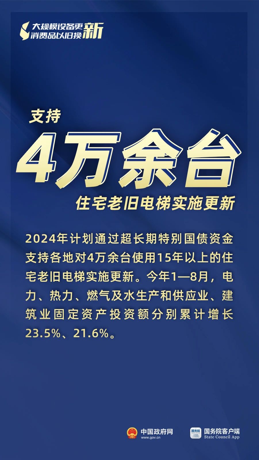 “两新”政策总体进展成效