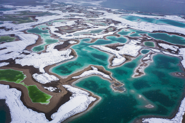 大柴旦盐湖 图/中国地质调查局