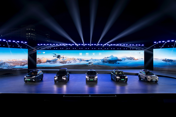 比亚迪旗下全品牌搭载灵鸢