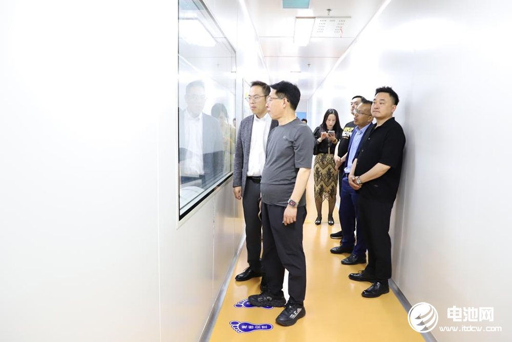 中国电池新能源产业链调研采访团（安徽站）一行到访格林泰