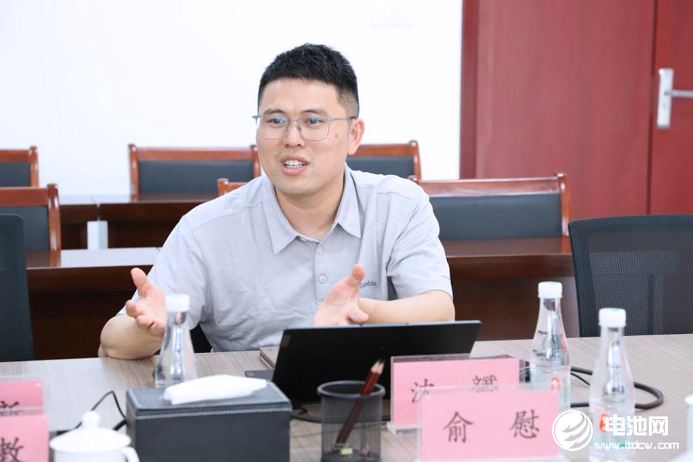 中国电池新能源产业链调研采访团（安徽站）一行到访安瓦科技