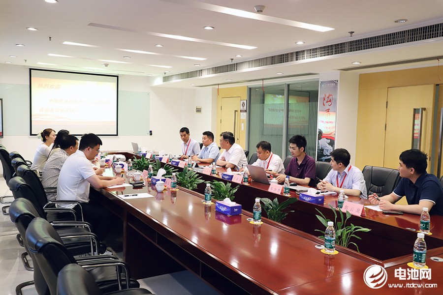 中国电池新能源产业链调研采访团（广东站）一行到访联合铜箔