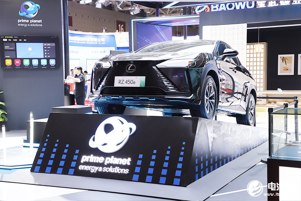 ppes动力电池现场展示