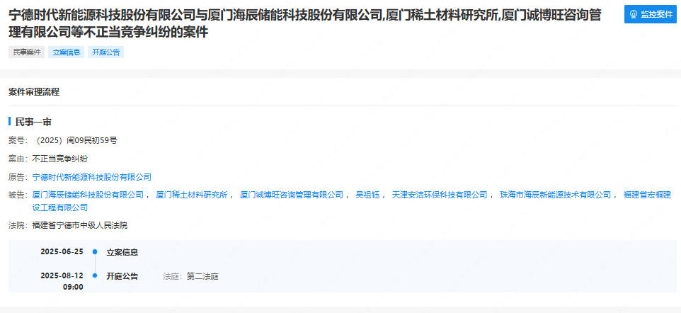 海辰储能港股IPO临门一脚，宁德时代一纸诉讼直戳资本命脉！