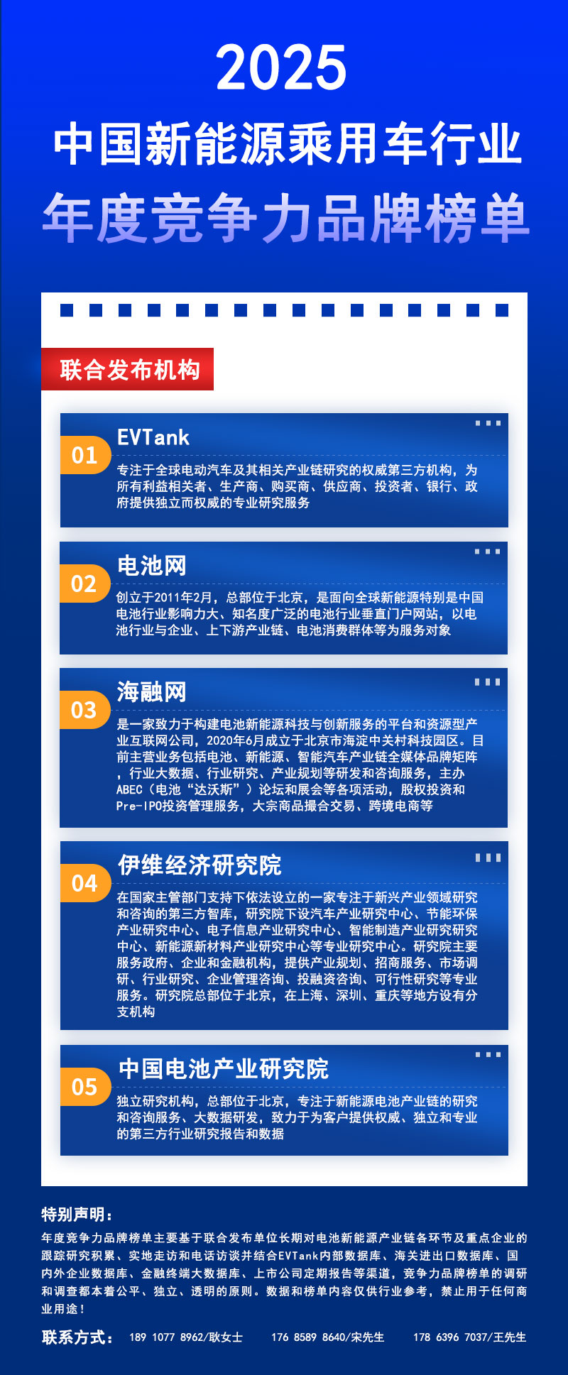 2025年中国新能源乘用车行业年度竞争力品牌榜单