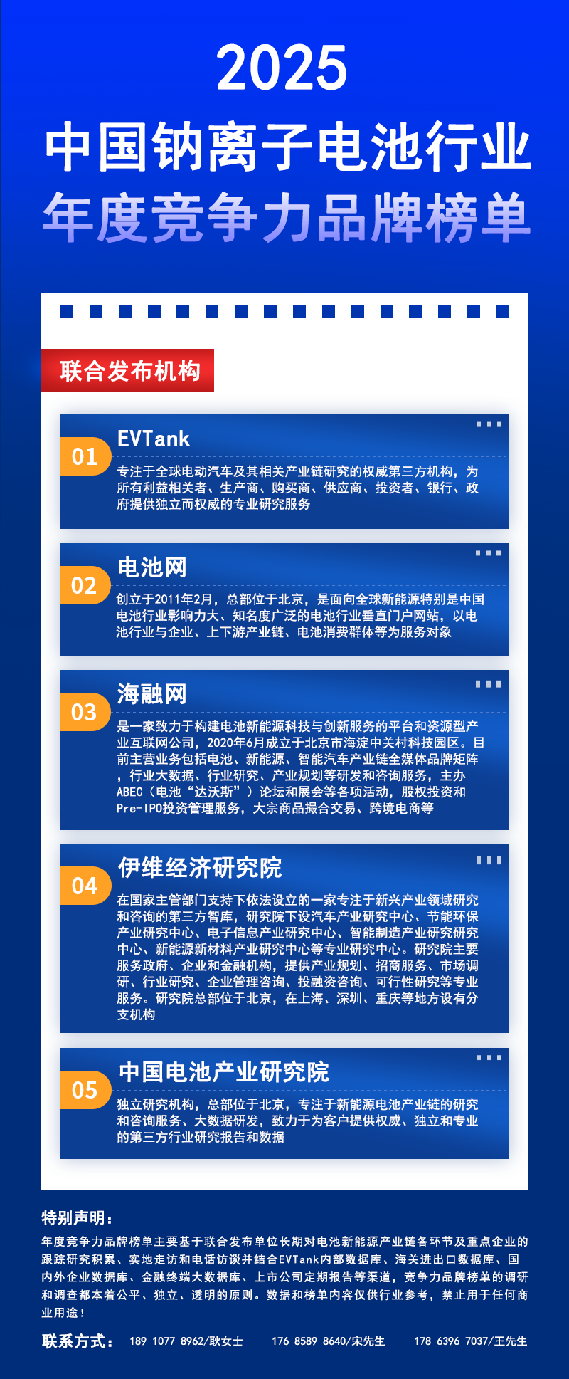 2025年中国钠离子电池行业年度竞争力品牌榜单 2025年中国钠离子电池行业年度竞争力品牌榜单