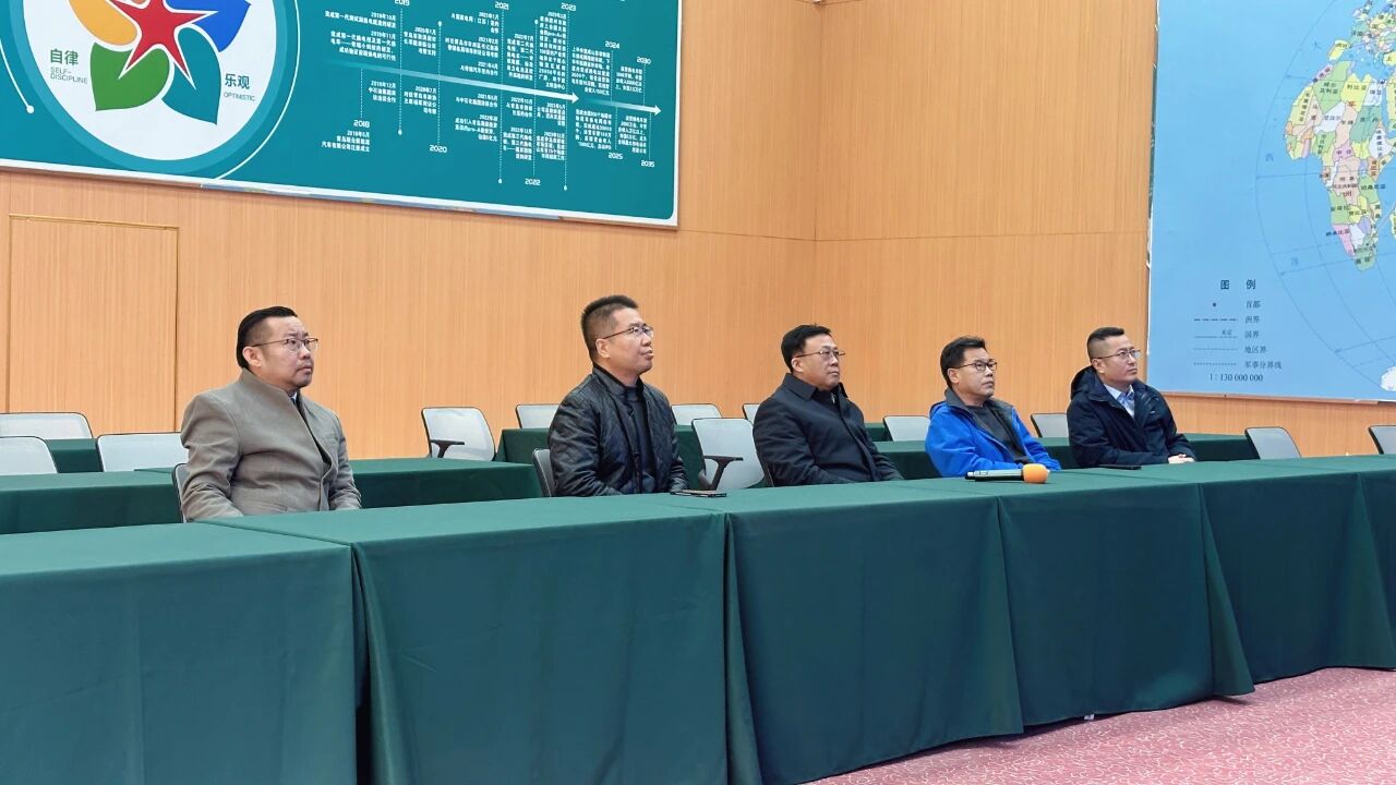 到访青岛联合新能源参观考察