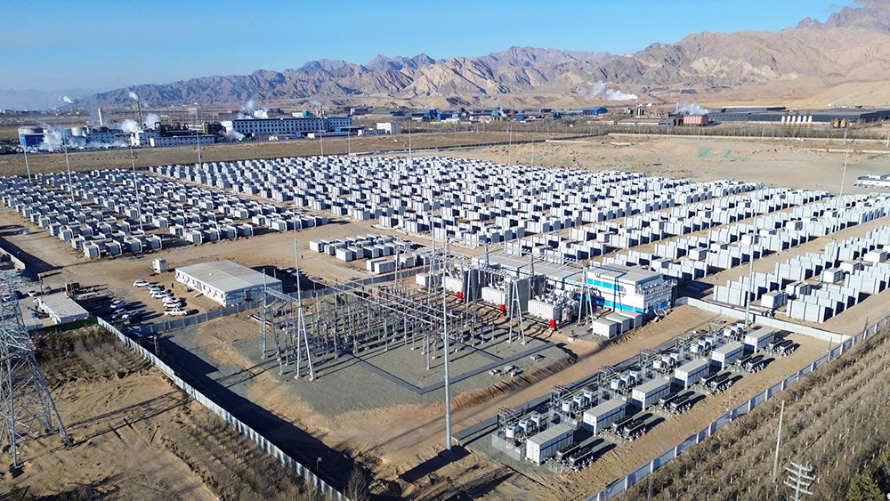 图:远景景怡查干哈达储能电站 图:远景景怡查干哈达储能电站