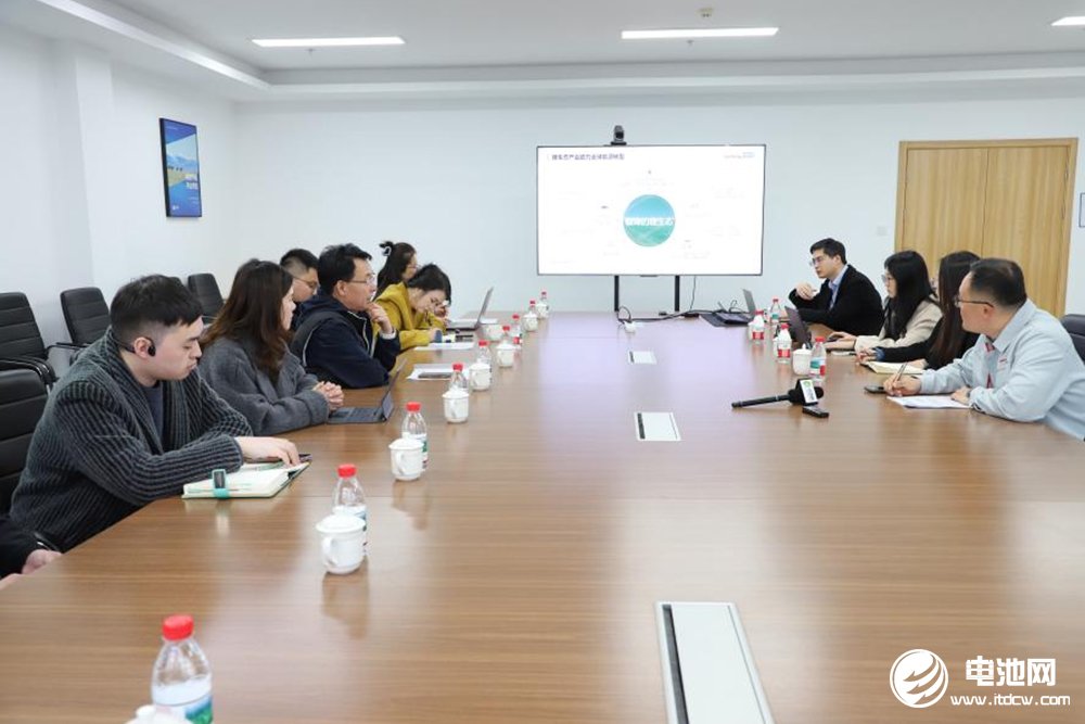 中国电池新能源产业链调研团一行到访浙江锋锂