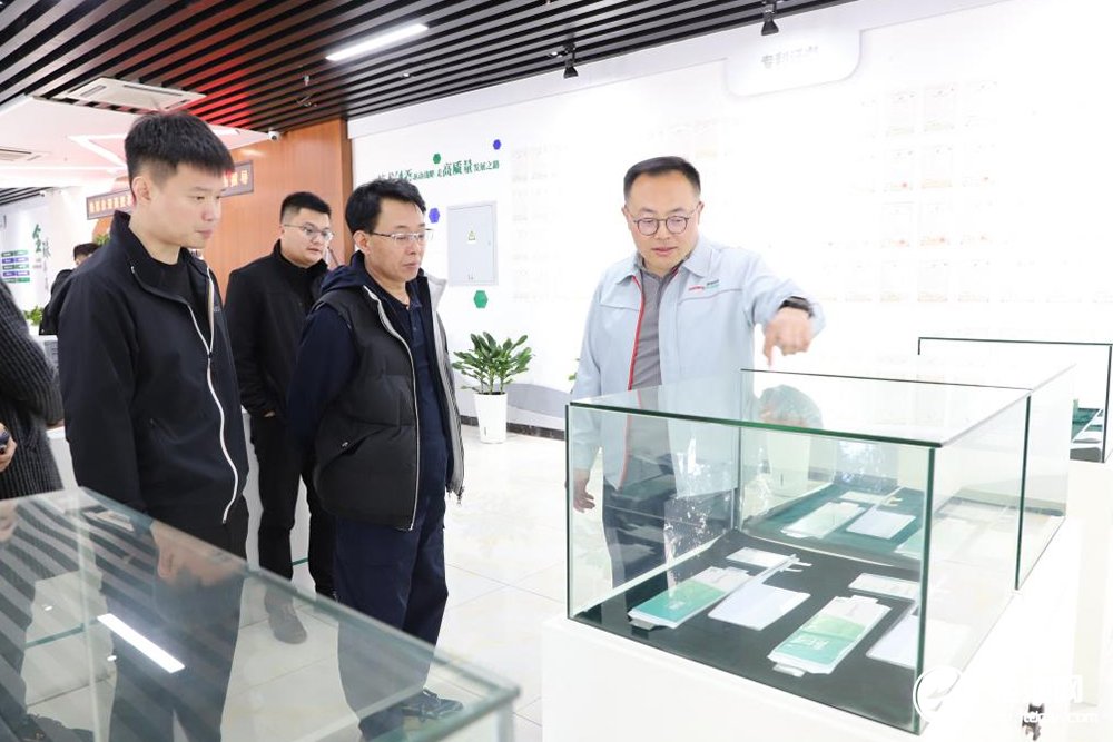 中国电池新能源产业链调研团一行到访浙江锋锂