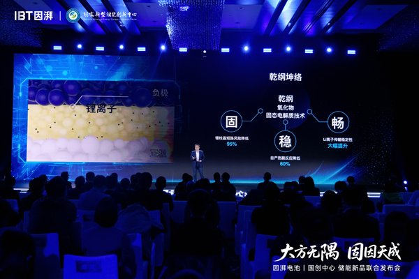 因湃电池首发587Ah半固态储能大电芯 6.5GWh量产线加速落地