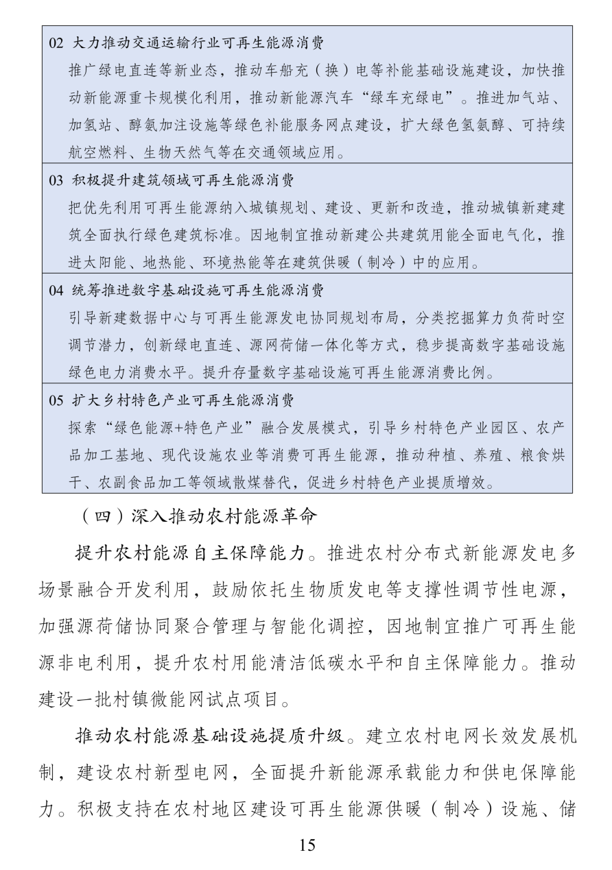 《可再生能源发展“十五五”规划》 《可再生能源发展“十五五”规划》