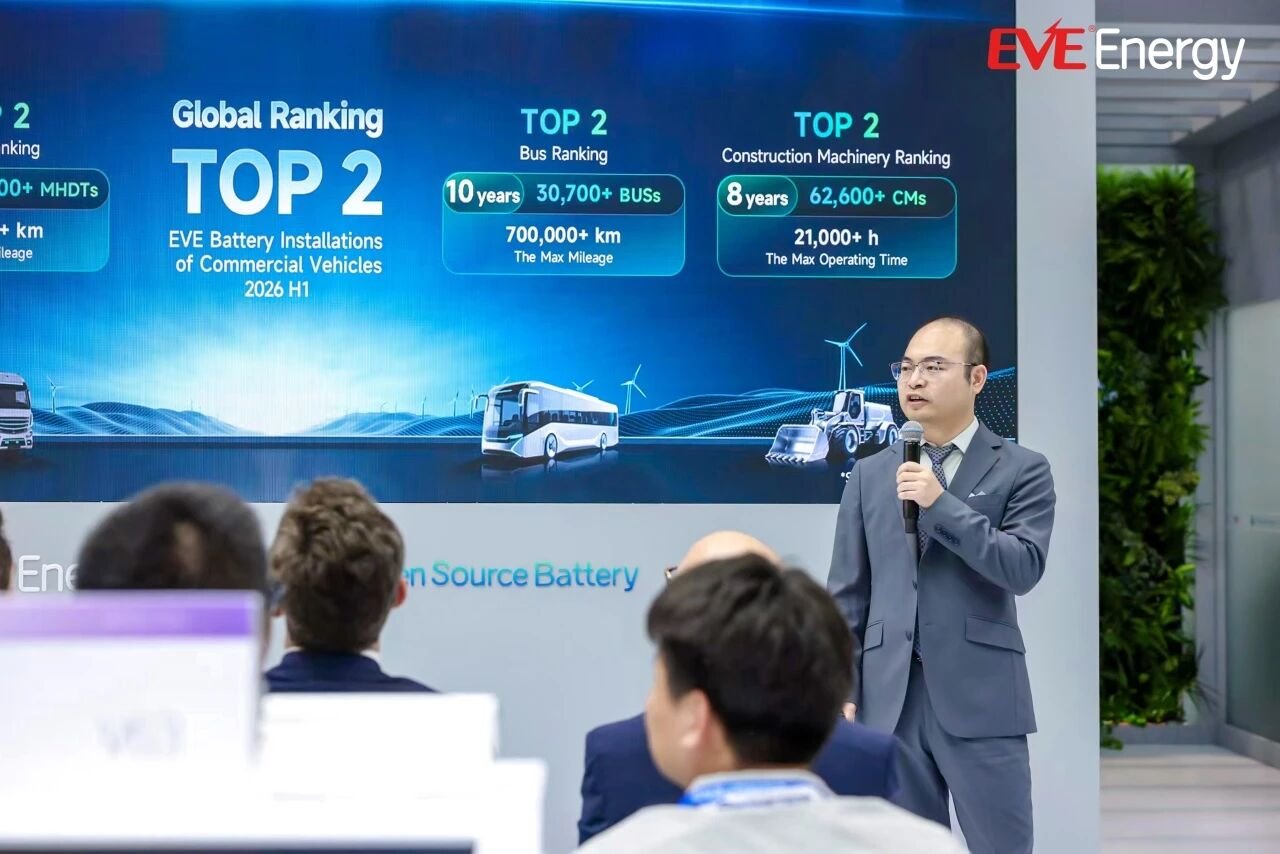 总成交量超30GWh!亿纬锂能开源电池亮相2026 IAA 总成交量超30GWh!亿纬锂能开源电池亮相2026 IAA